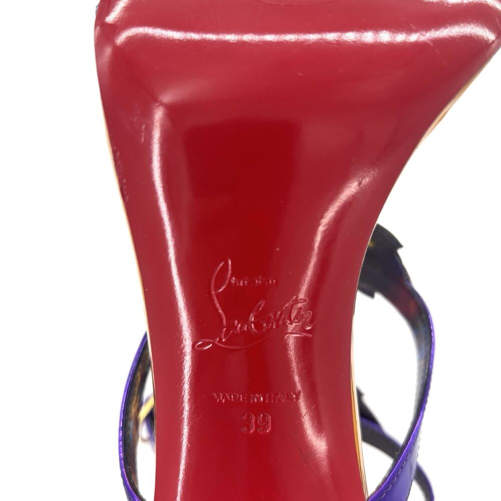 NEW Christian Louboutin Marvel Sea Warrior 100 Gladiator Knee High Sandals 39 - Picture 10 of 10